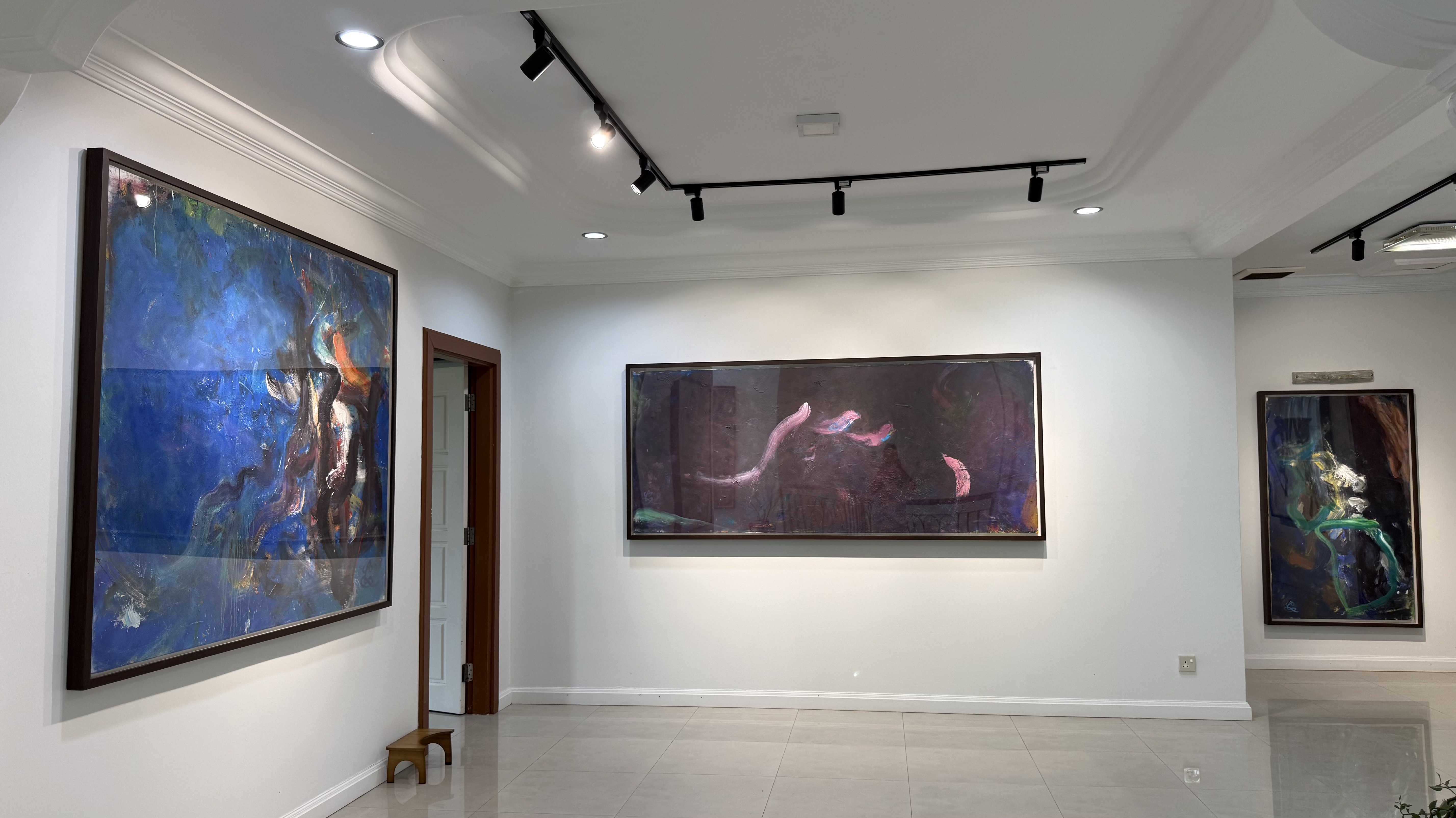 Inside the gallery
